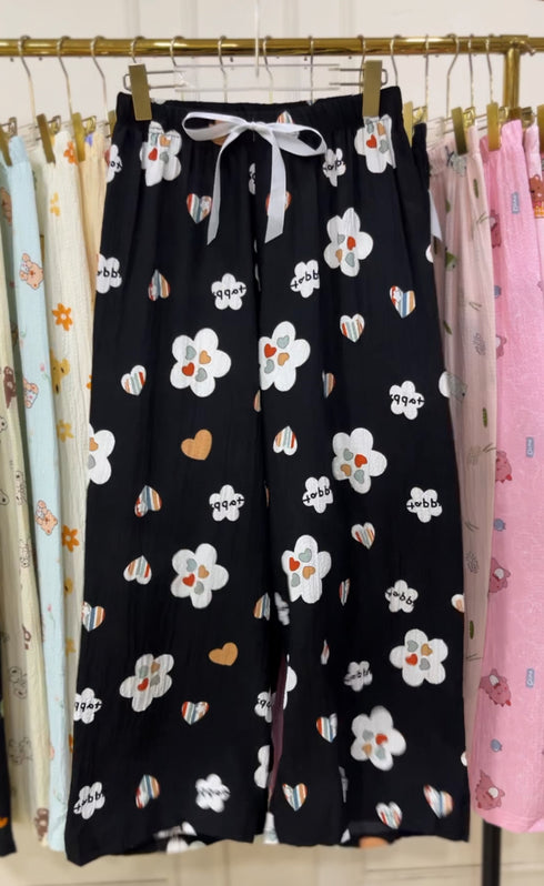 Summer Cute Print Loose Pyjamas